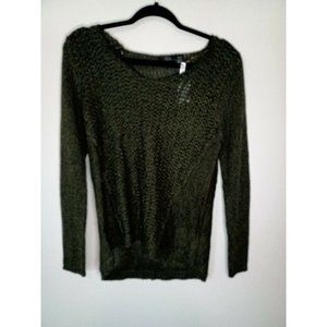 RDI Women's Size Small Knit Cotton Blend Pullover